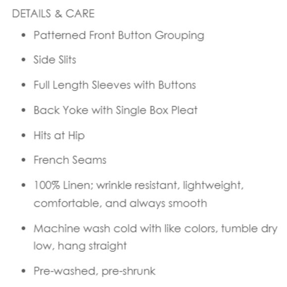 Fridaze - Linen Redefined AA59 - Fun Buttons Linen Tunic Lagenlook Shirt Size XL - Picture 8 of 9
